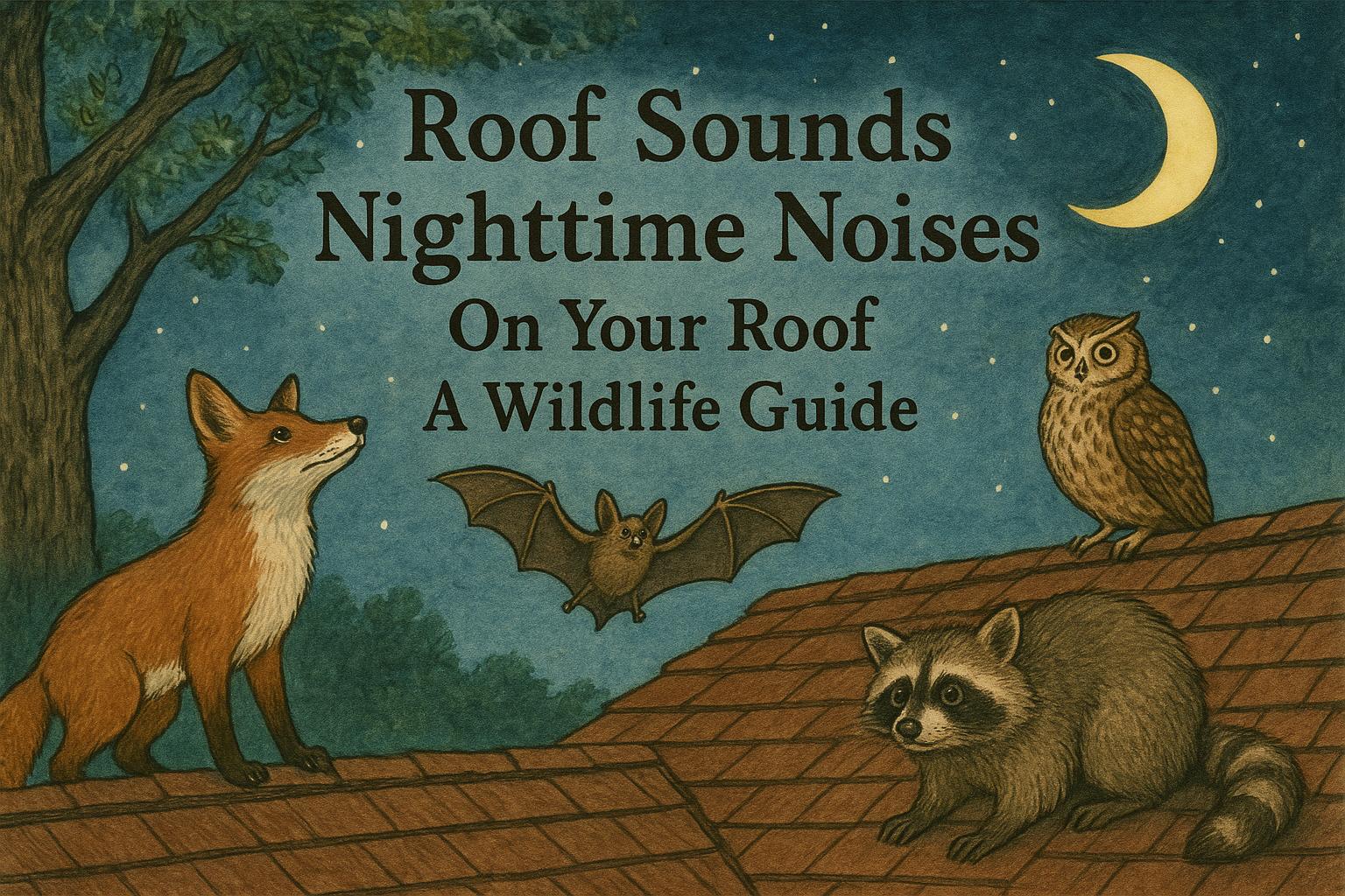 Roof Sounds Nighttime Noises On Your Roof A Wildlife Guide