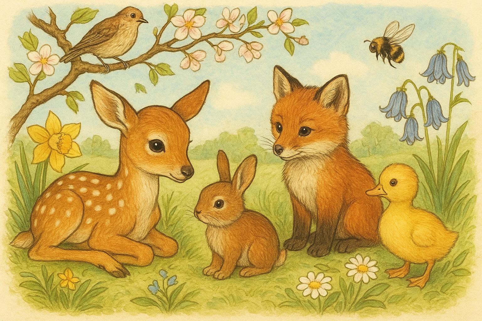 Juvenile Wildlife In Spring A Formal Guide To Baby Animals