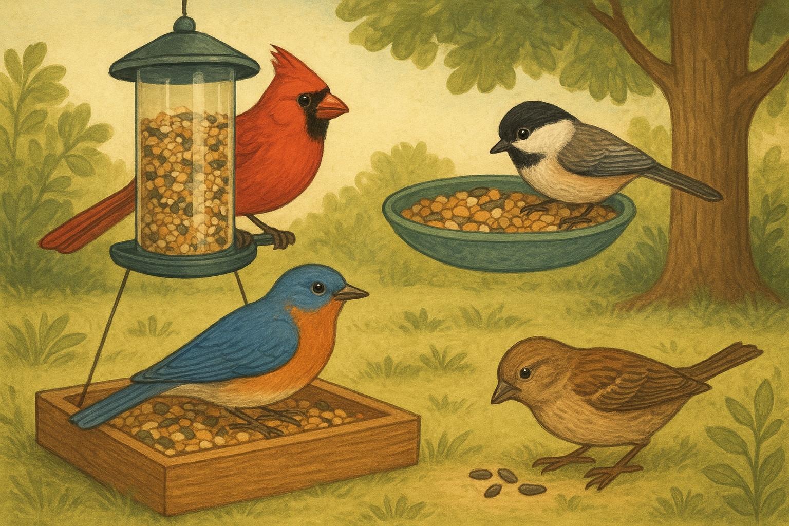 Best Bird Seed For Different Backyard Birds Practical Guide