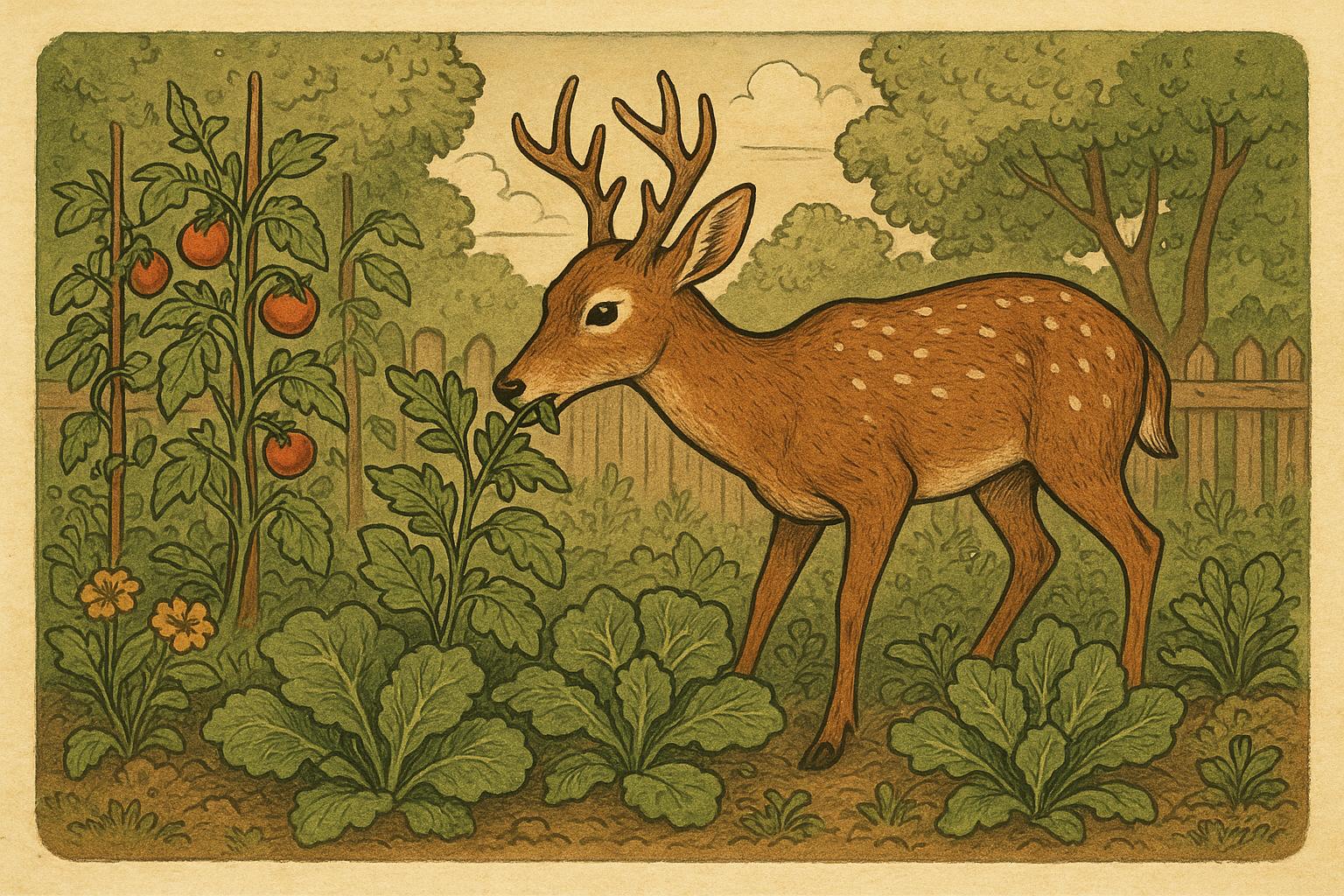 Deer Nibble Plants A Formal Guide To Protecting Your Garden