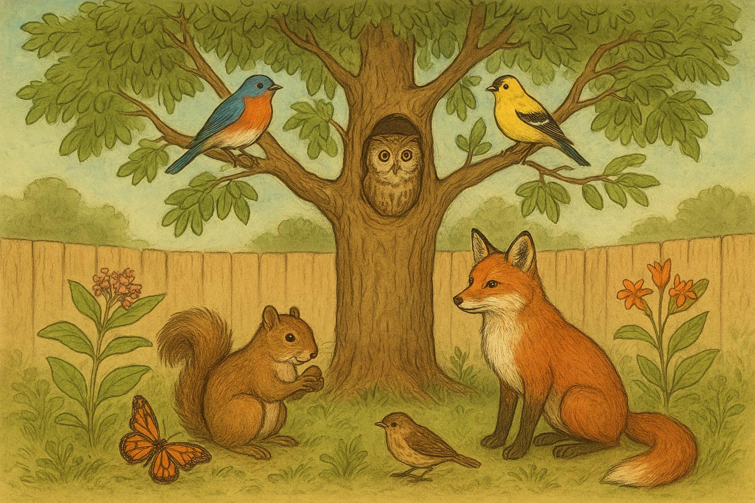 Tree Species Allies For Backyard Wildlife Wellness