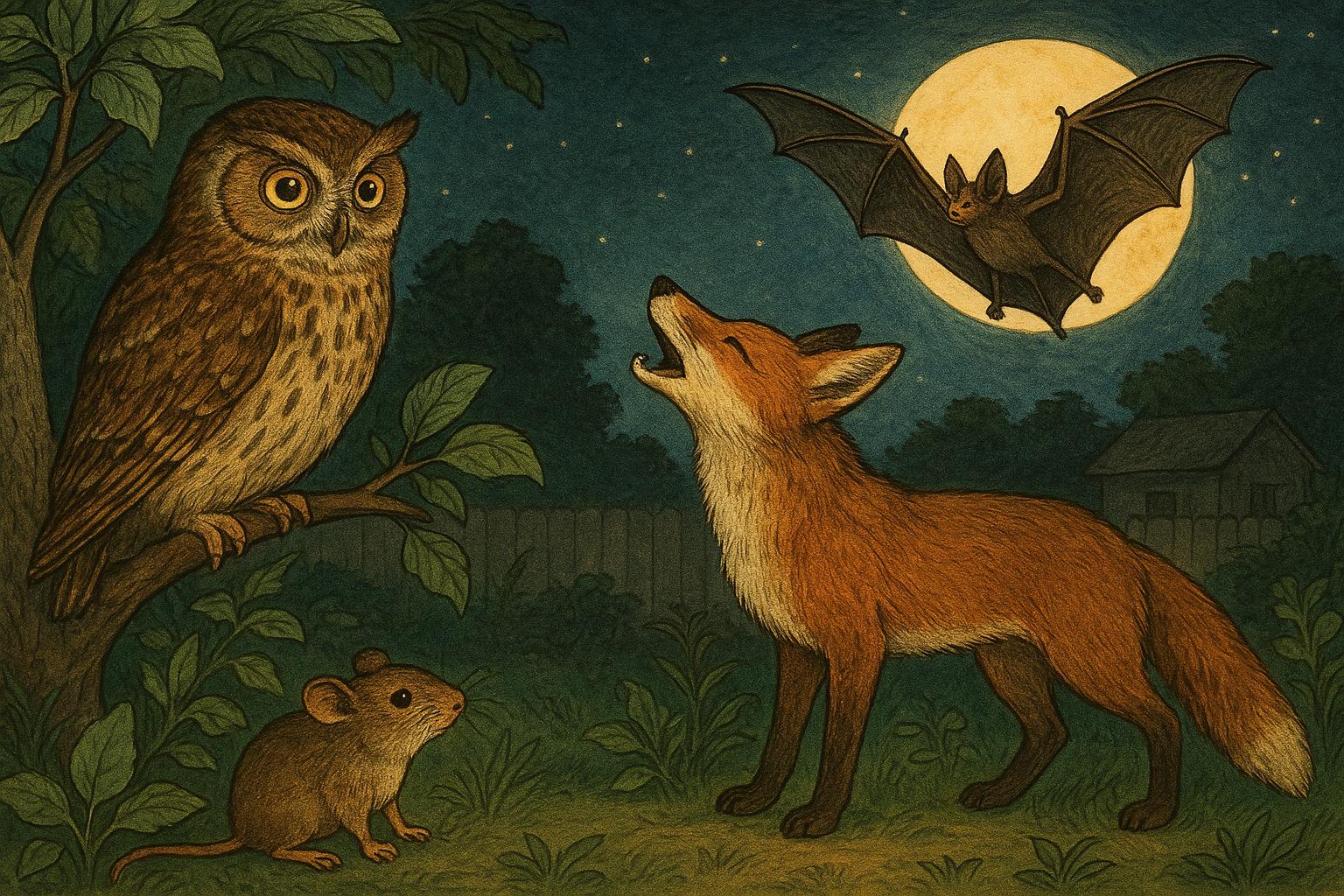 Identifying Nocturnal Callers In Your Backyard Guide