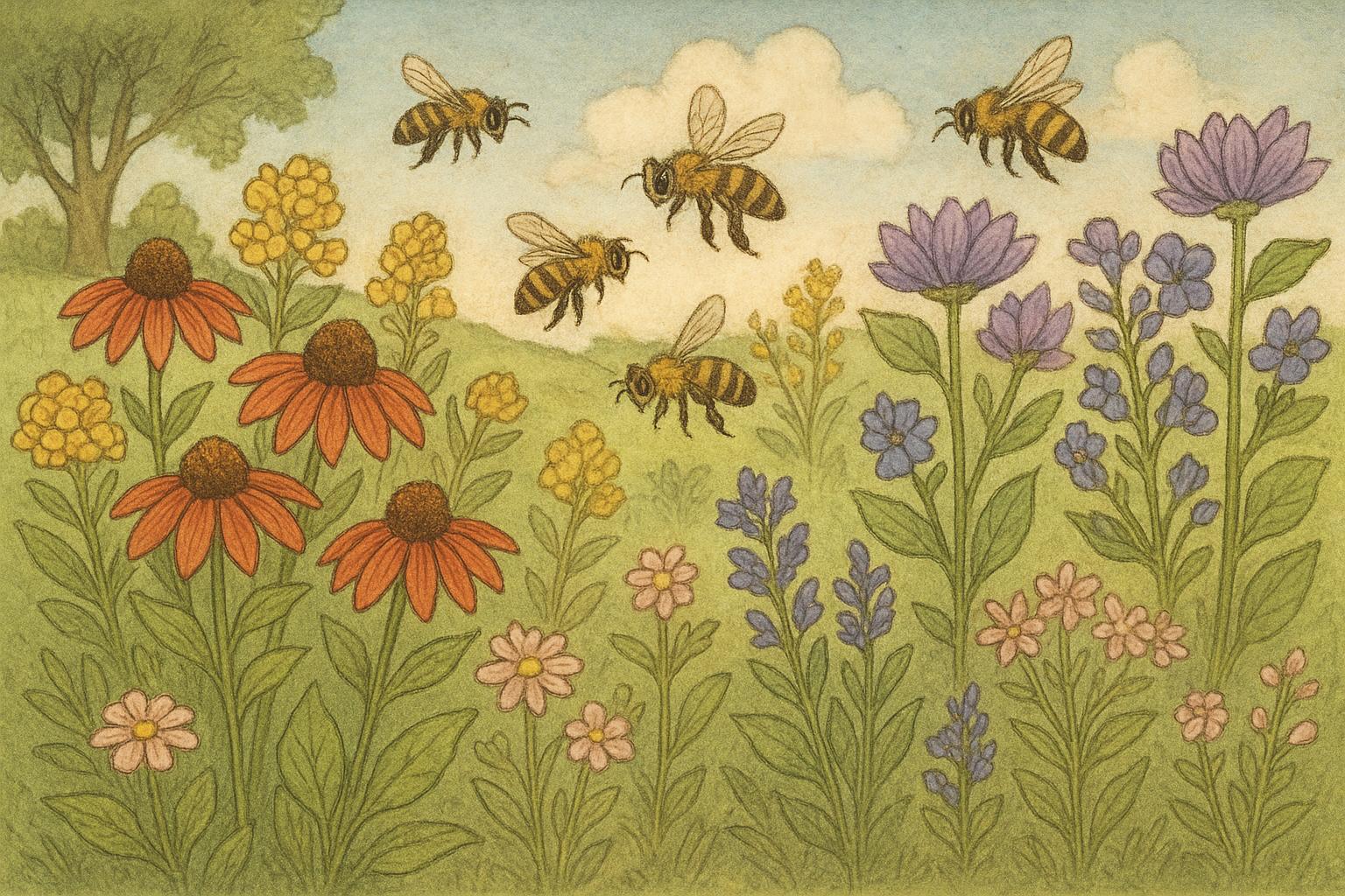 Creating Bee Garden Habitats: Plants That Attract Bees