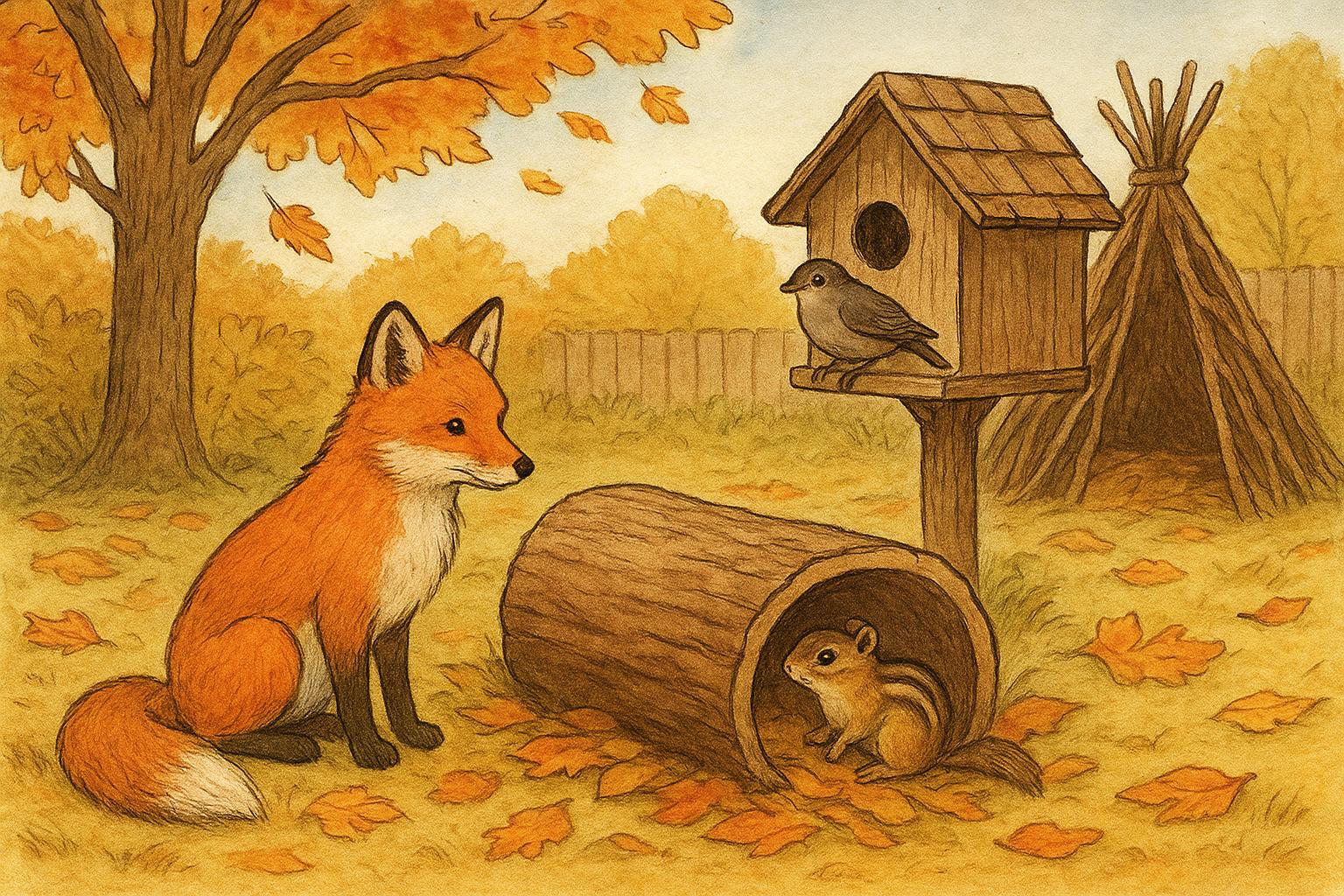 Autumn Denning and Cold-Season Shelter Ideas For Backyard Wildlife