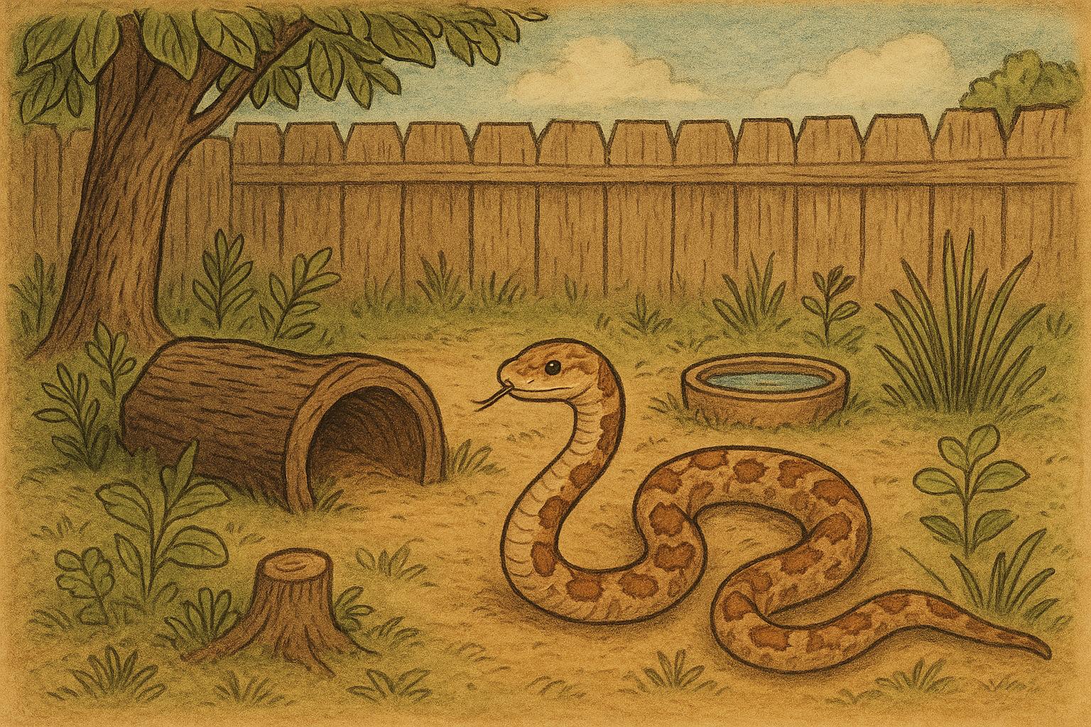 Snake Habitat in the Backyard: A Neutral Guide for Pets