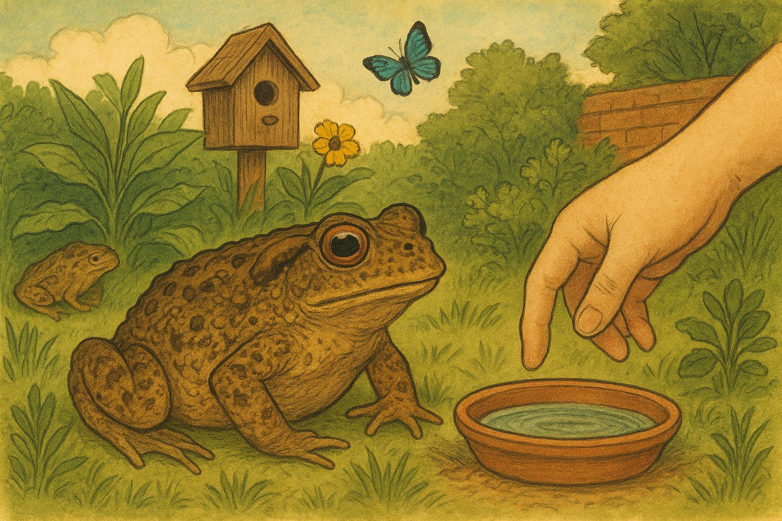 Amphibian Species in Backyard Toads Care and Safety
