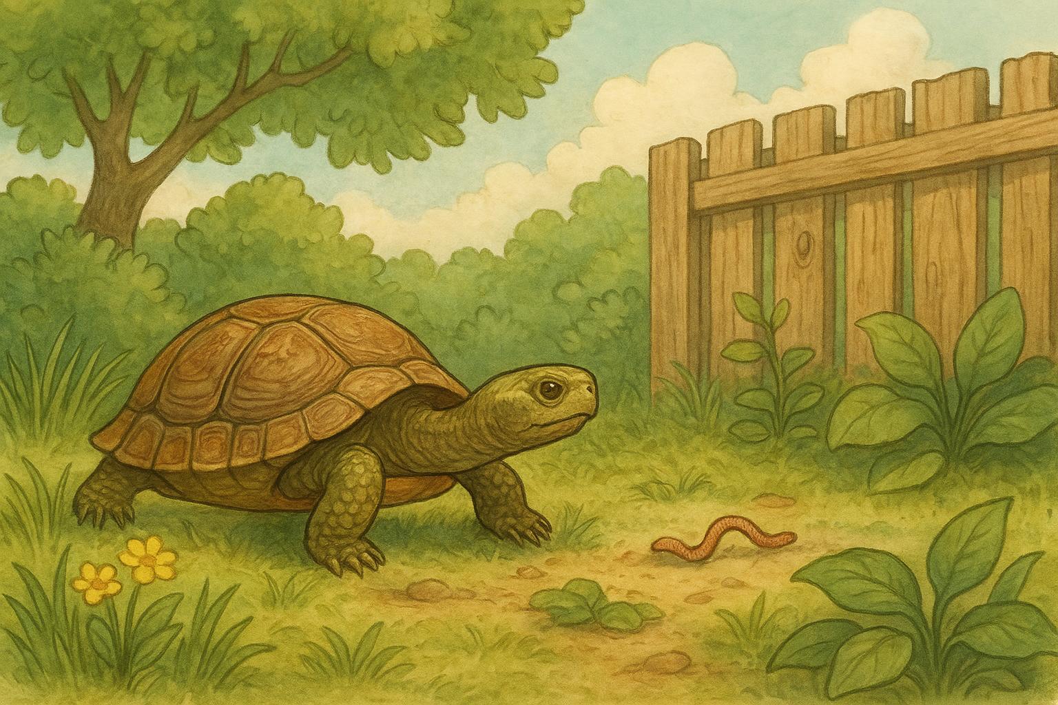 Turtle Behavior Revealed In Your Backyard Habitat Now