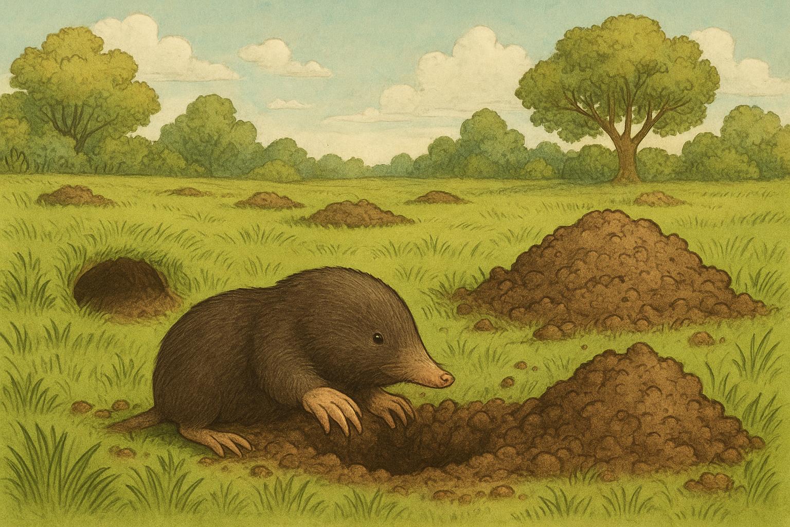 Mole Damage Indicators And Lawn Damage Assessment Guide