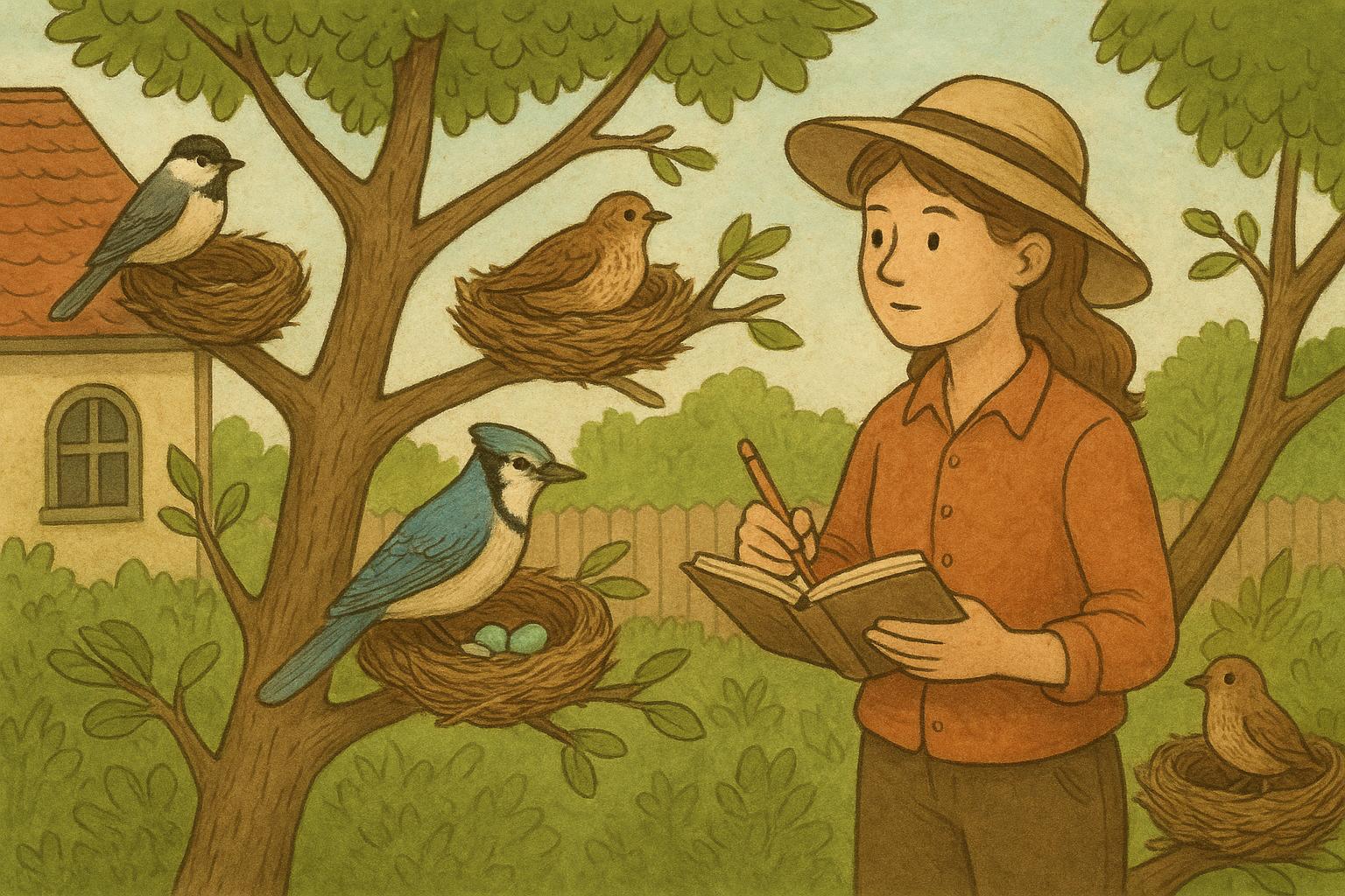 Cataloging Backyard Bird Nest Locations for Identification