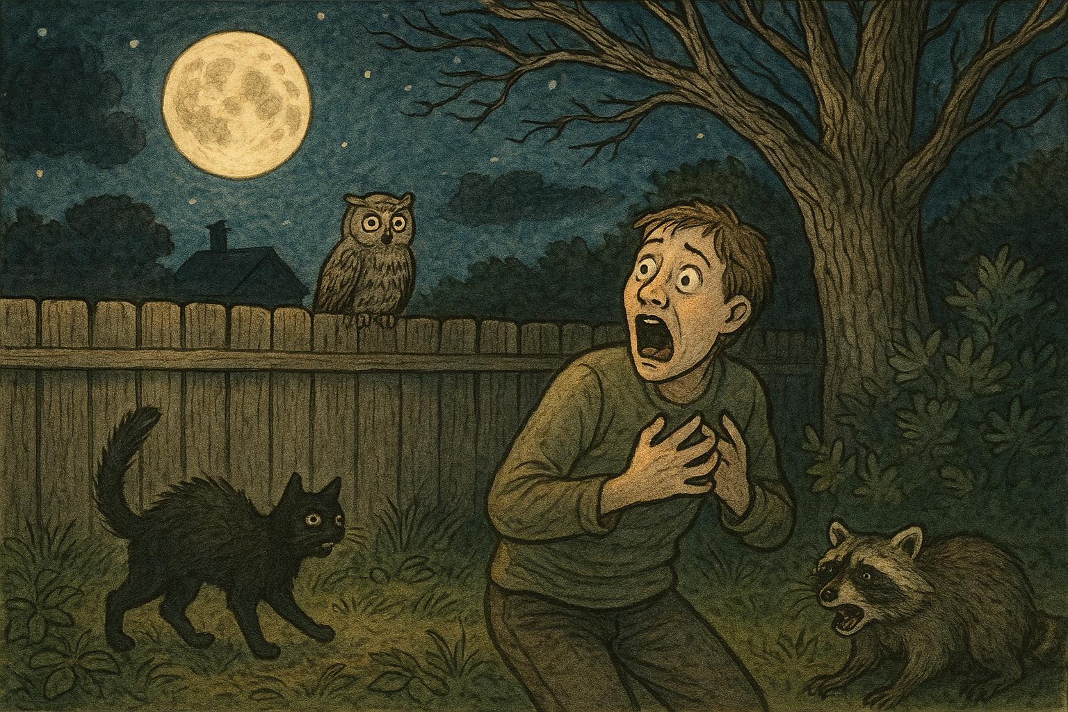 Nocturnal Scream Sources In The Backyard Unmasked Tonight?
