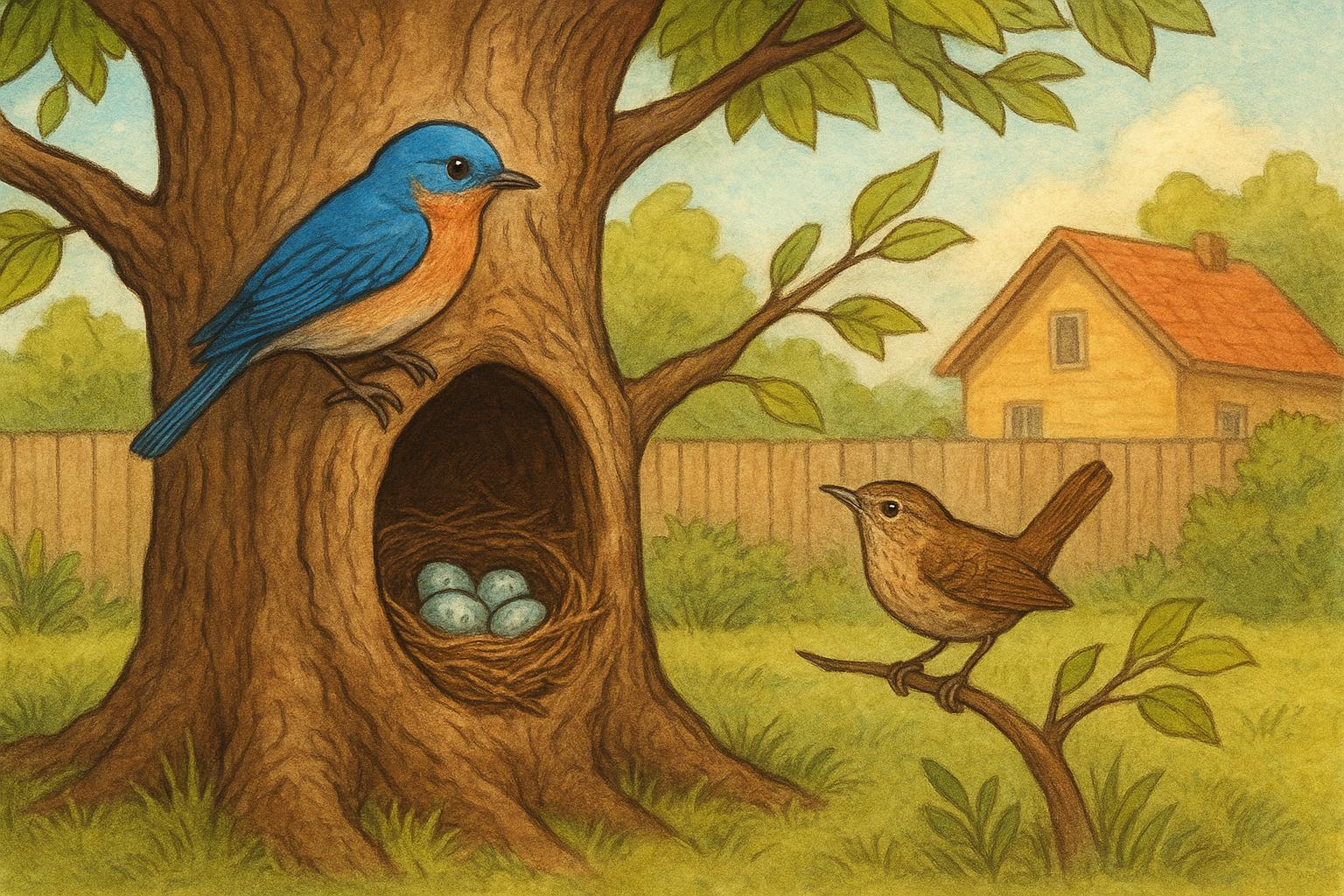 Tree Cavity Nests in Backyards Bird Nest Guidebook
