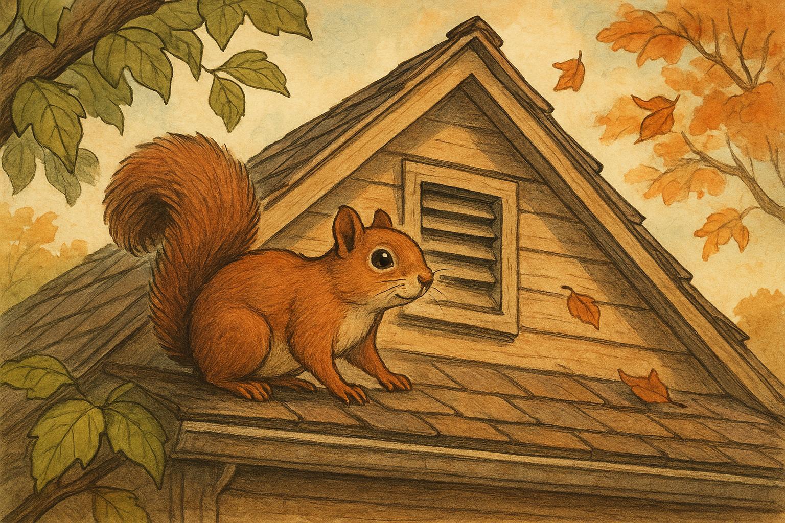 Squirrel Attic Prevention Tips For Residential Structures