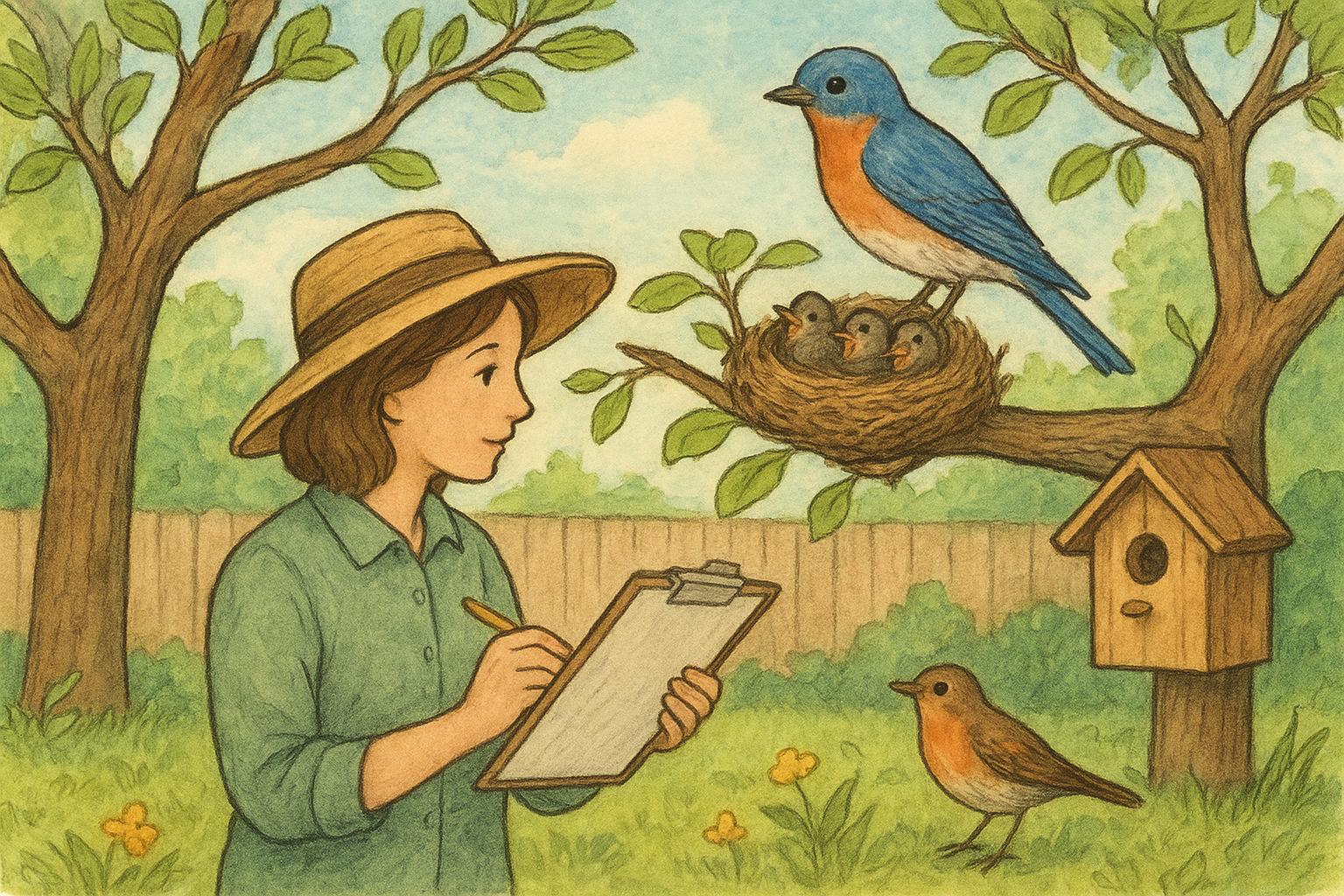 Spring Nest Monitoring For Backyard Wildlife Enthusiasts