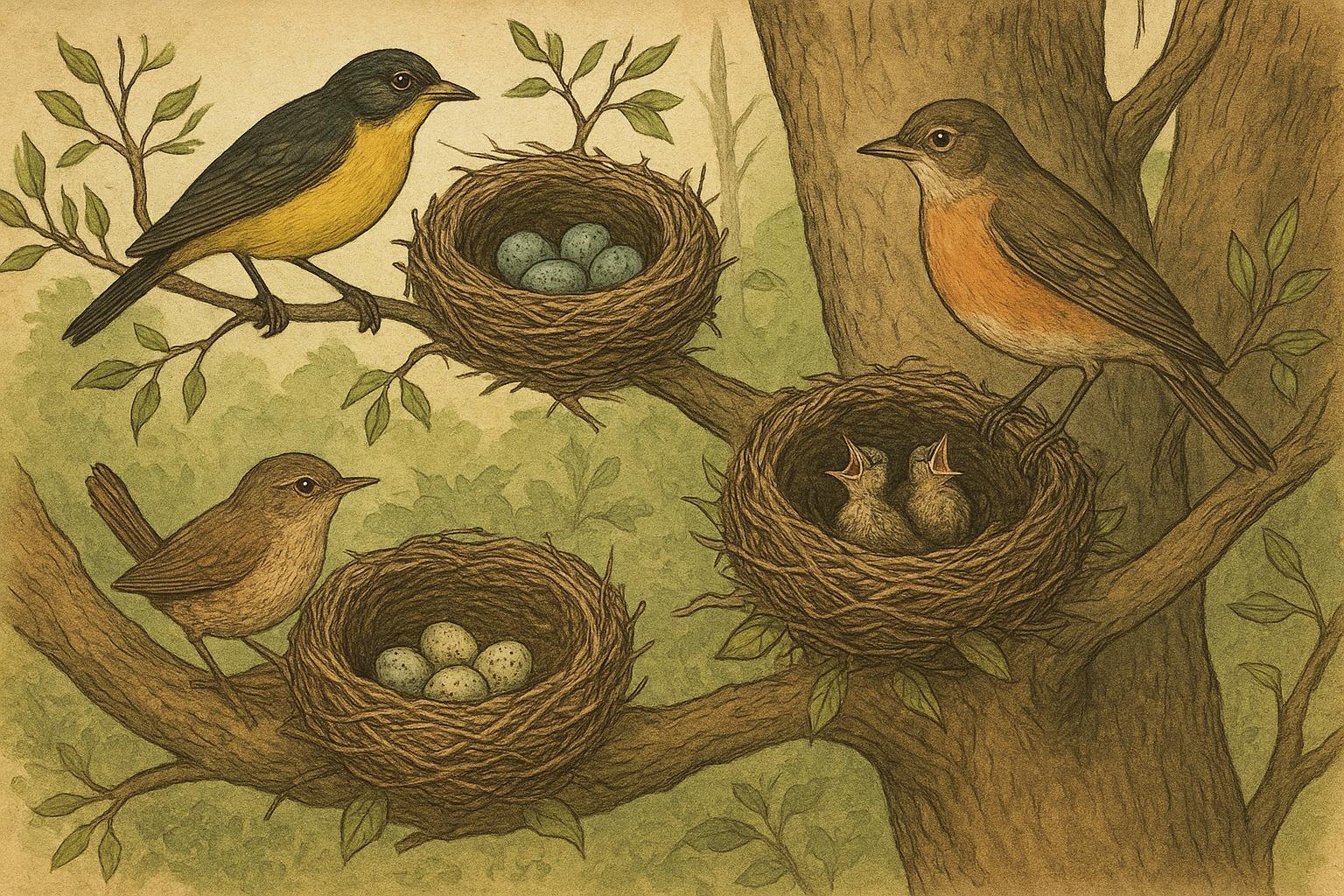 Whispers Of Bird Nest Characteristics And Placement