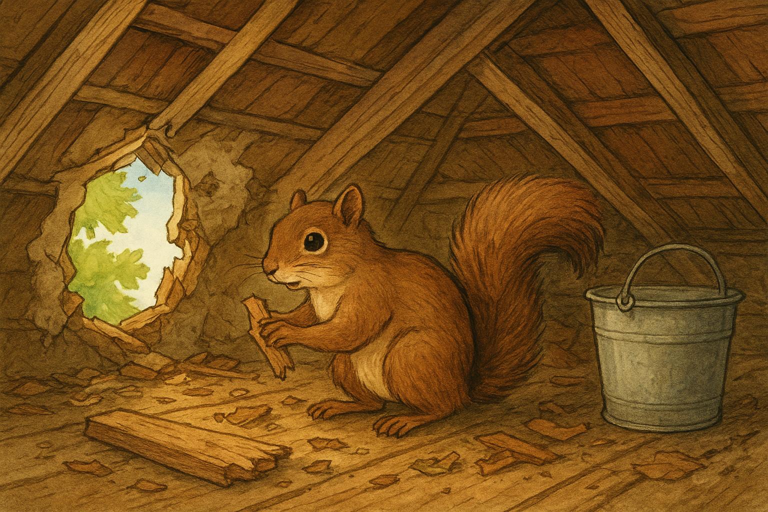 How To Prevent Squirrels In The Attic From Ruining Your Home