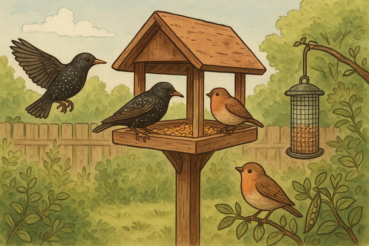 Strategies For Reducing Starling Visits At Backyard Feeders