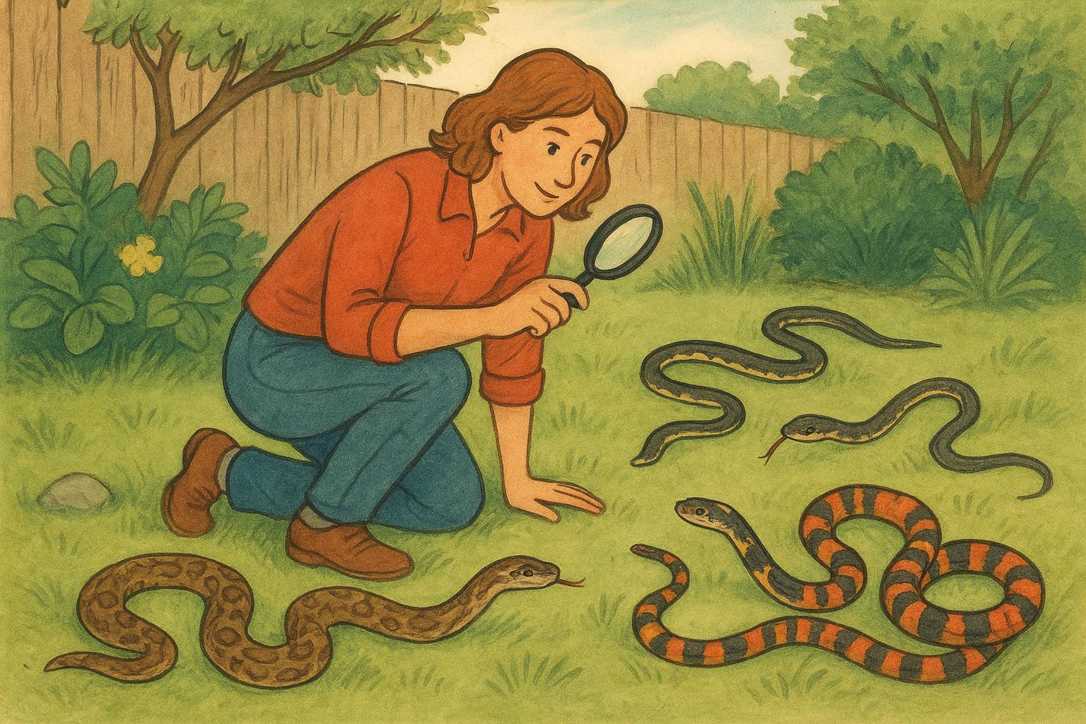 Identifying Backyard Snake Species For Homeowners In Yards