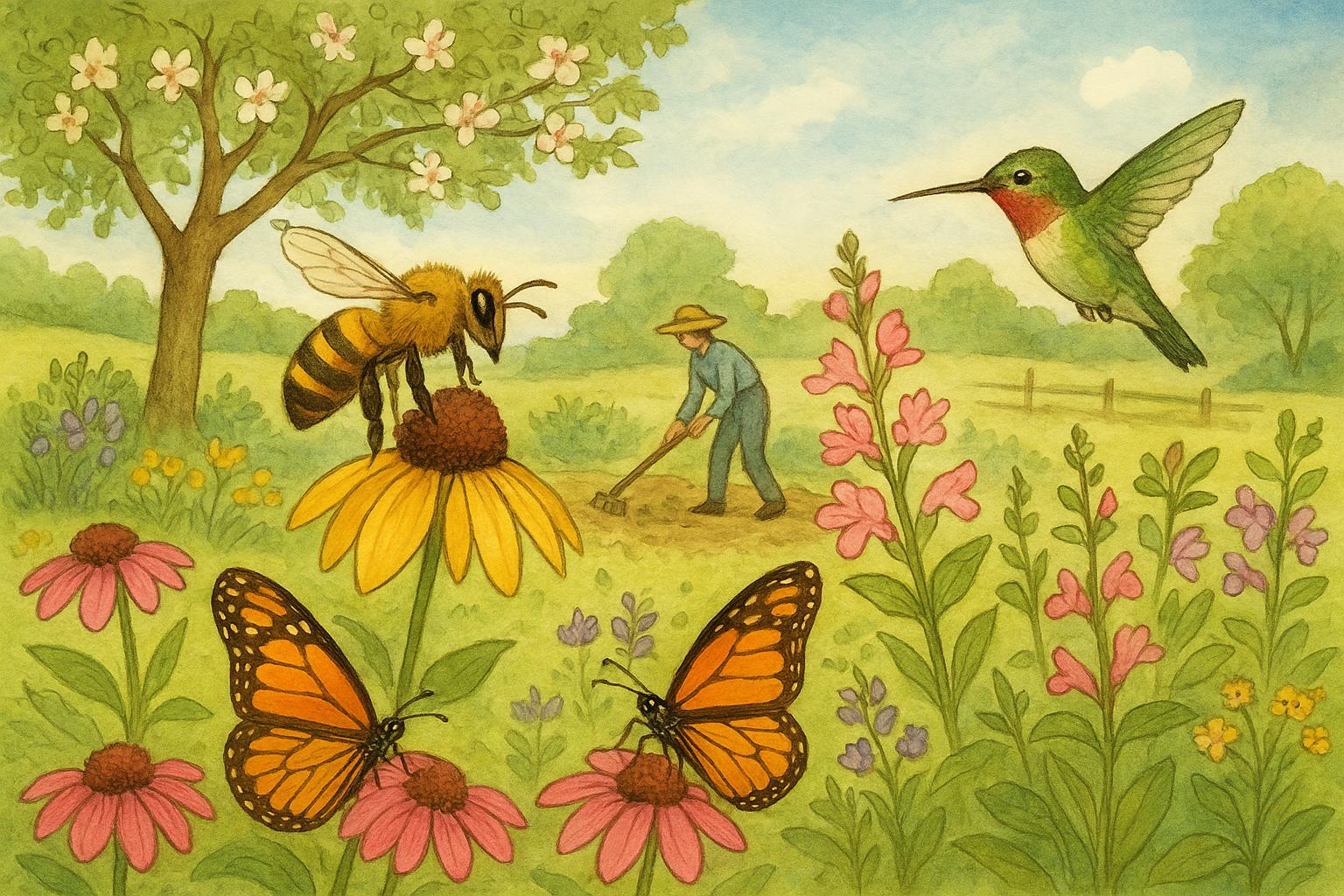 Boost Garden Life With Pollinator Friendly Spring Yard Prep